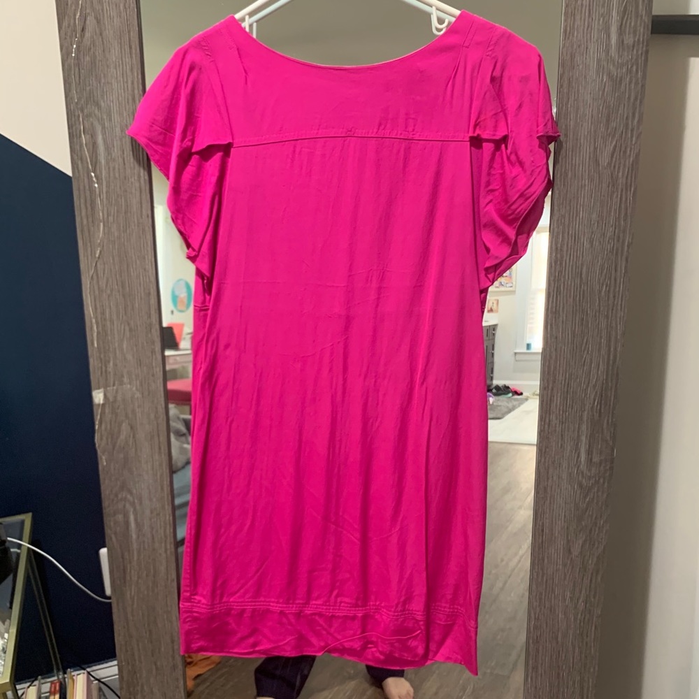 Trina Turk Bright Pink Dress, size 6, shift dress